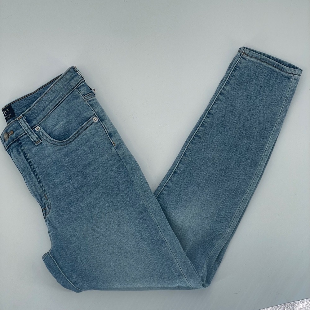 J.Crew High Rise Skinny‎ Jeans Light Wash Women's Size 27